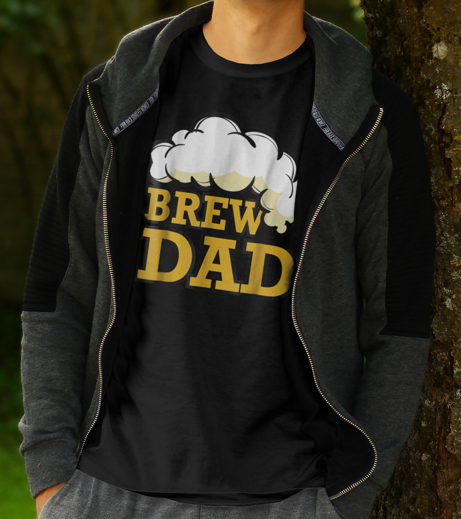 Brew Dad Beer Foam Festival Oktoberfest T-Shirt