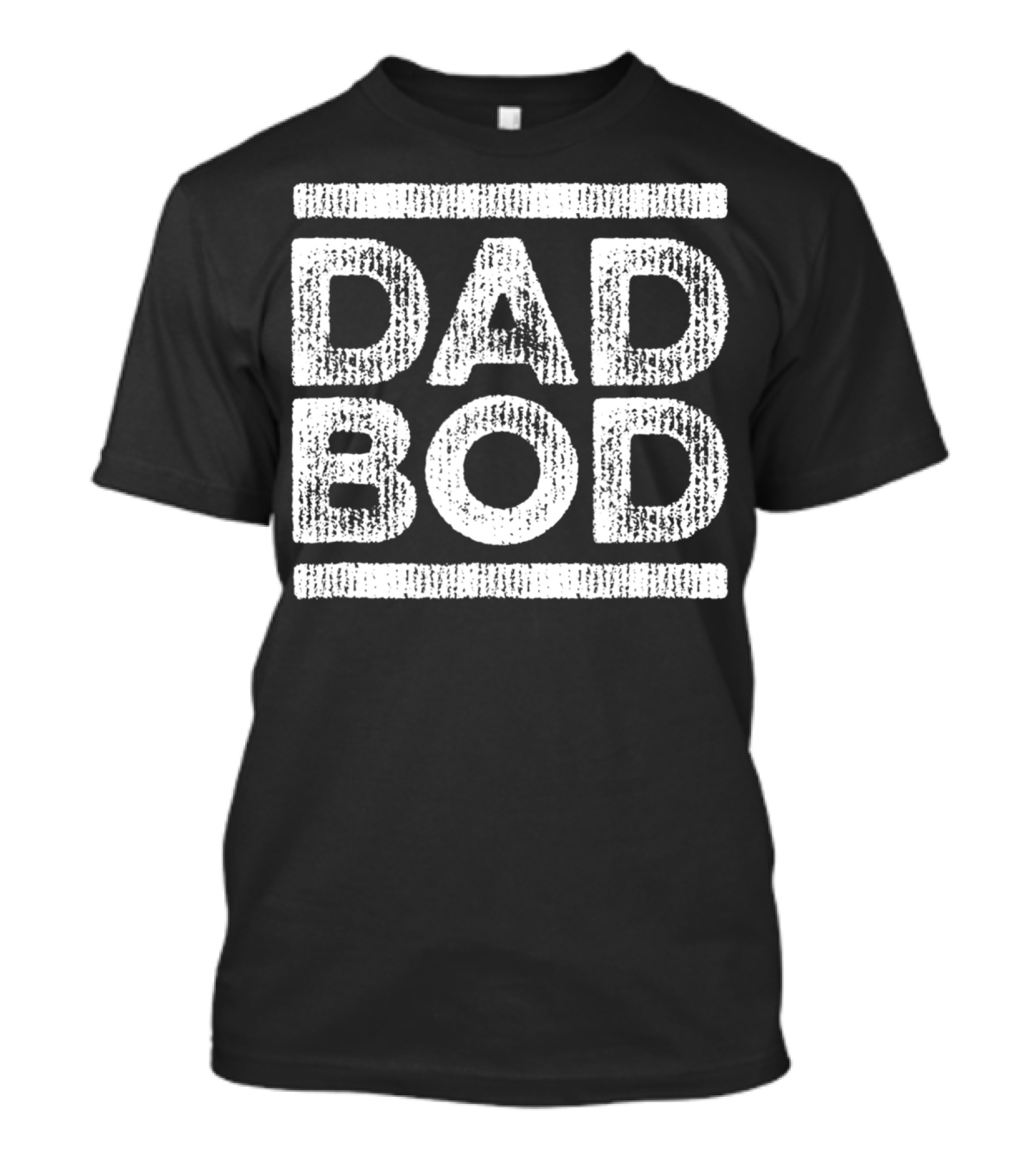 Dad Bod Faded Stripe Vintage 80s Gold31 T-Shirt