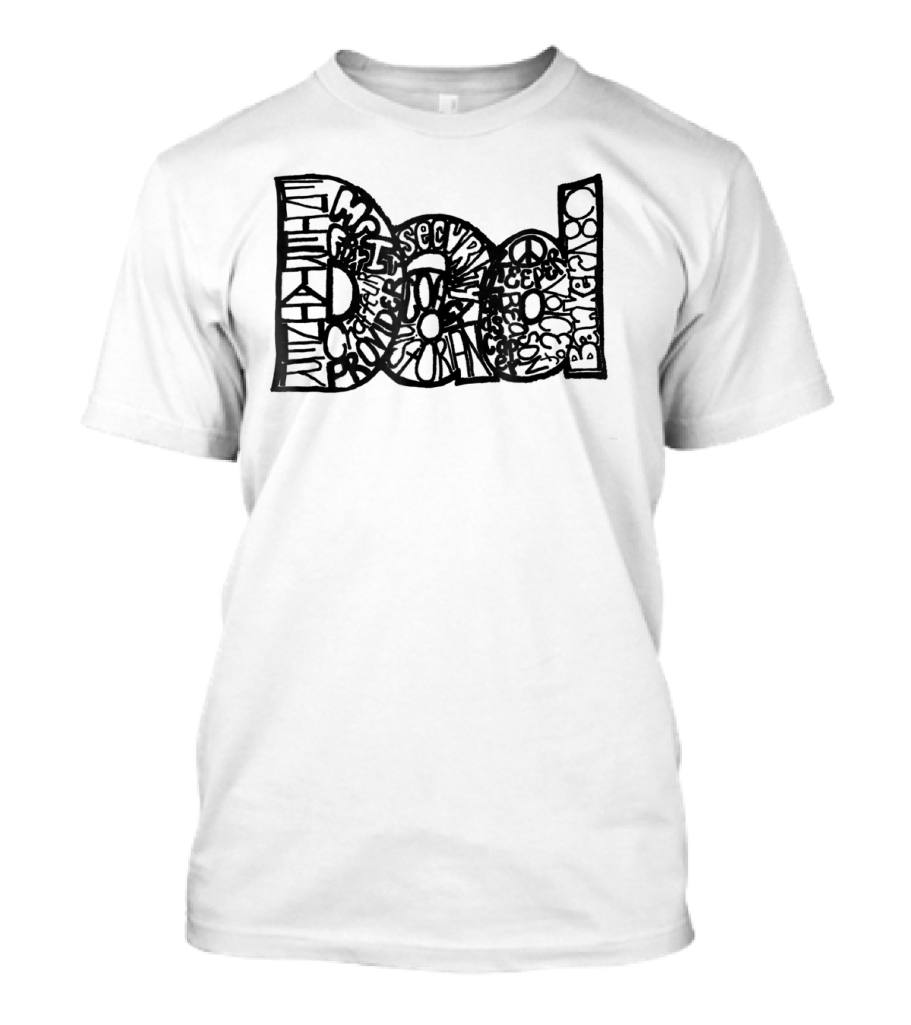 Father Superhero Protector Coach Friend Mentor Guide T-Shirt