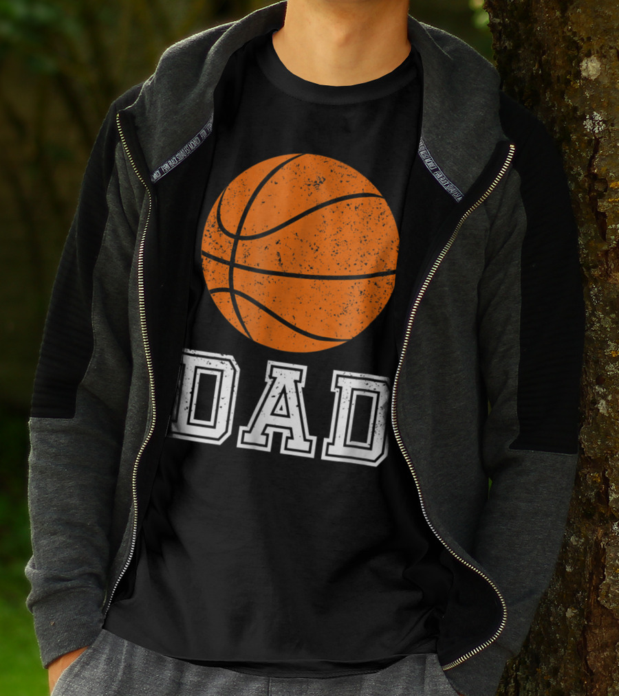 Dad Basketball Ballers For Baller Daddies53 T-Shirt