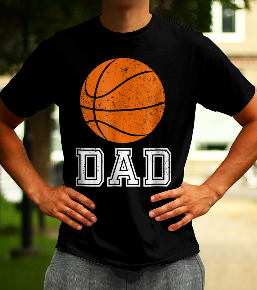 Dad Basketball Ballers For Baller Daddies53 T-Shirt