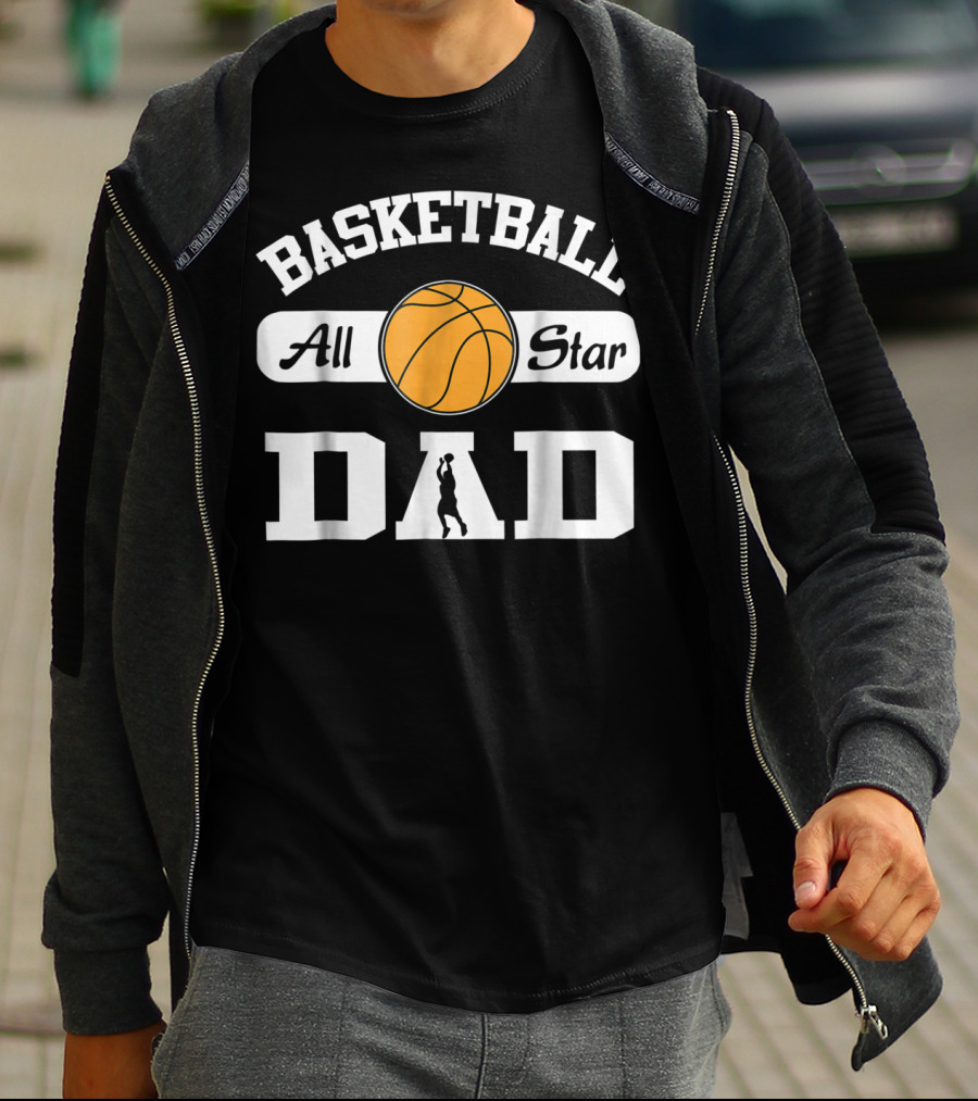 Basketball Dad All Star Dad T-Shirt