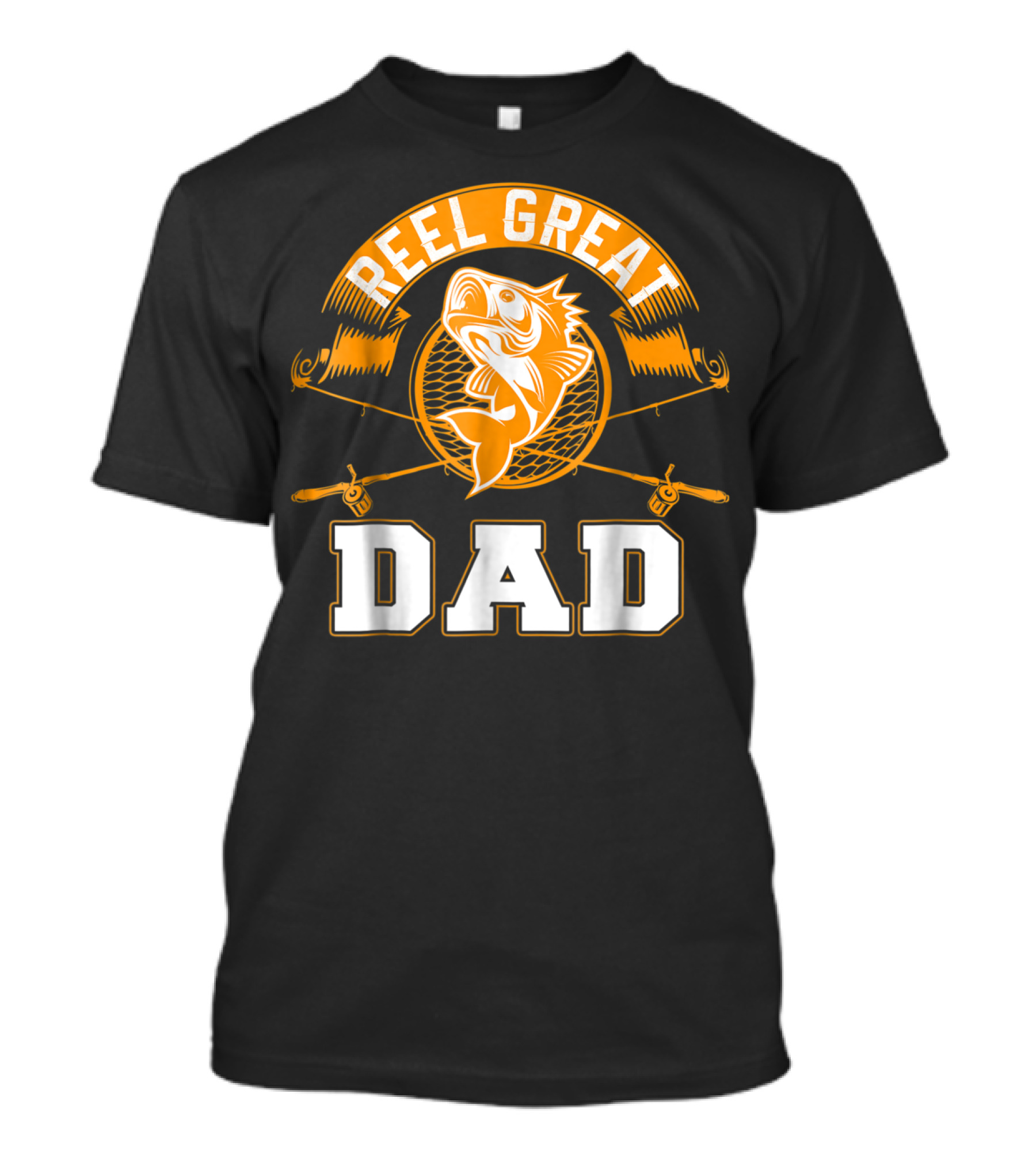 Reel Great Dad Father's Day Fishing Humor Family T-Shirt