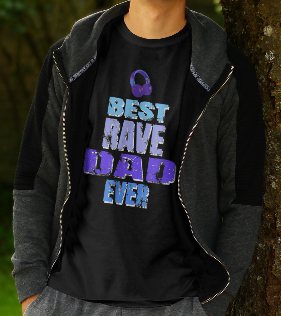 Best Rave Dad Ever Music Festival92 T-Shirt