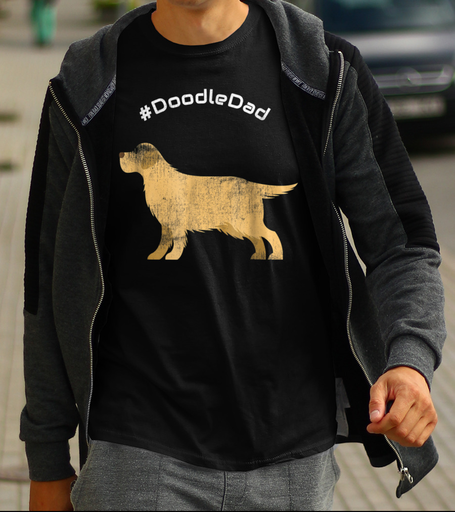 DoodleDad Golden Retriever T-Shirt
