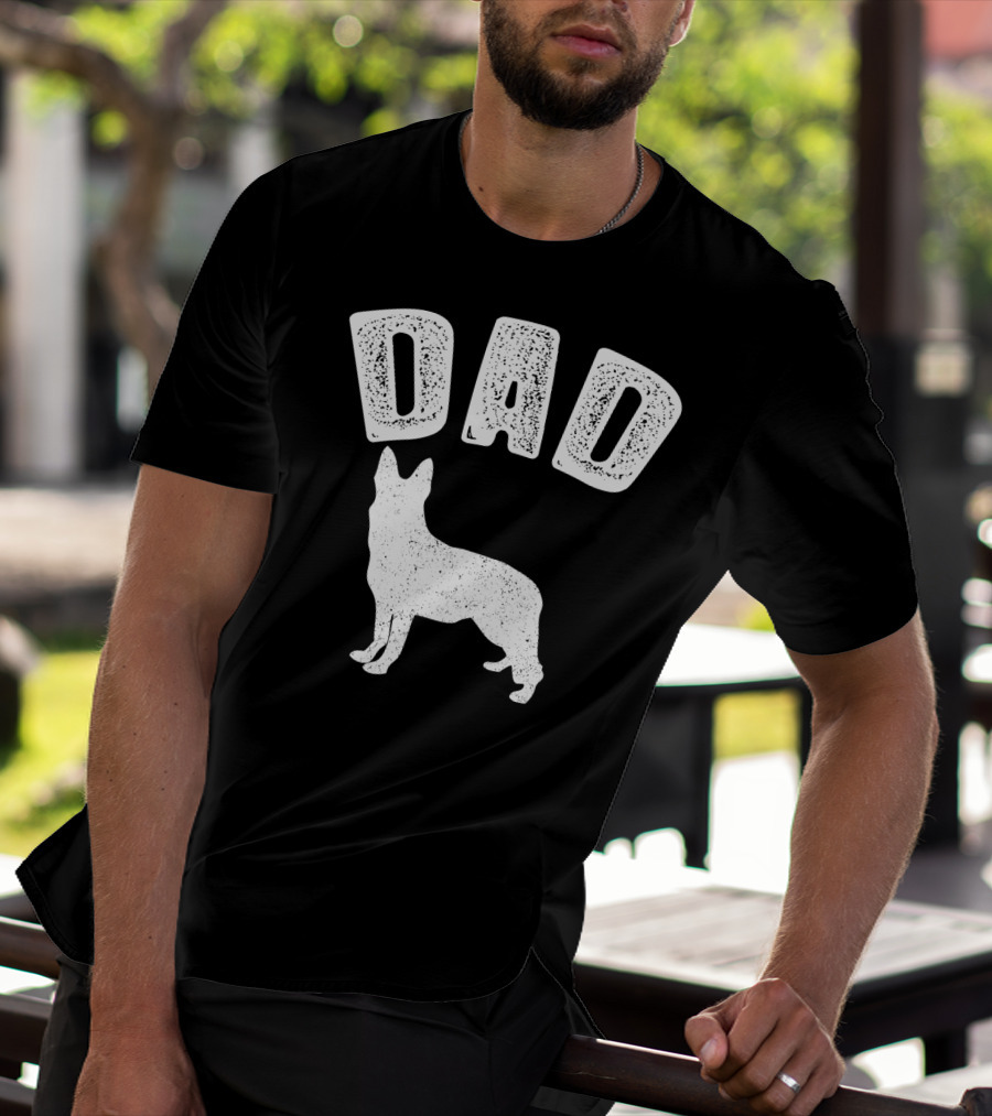 DAD GERMAN SHEPARD Matching Family T-Shirt