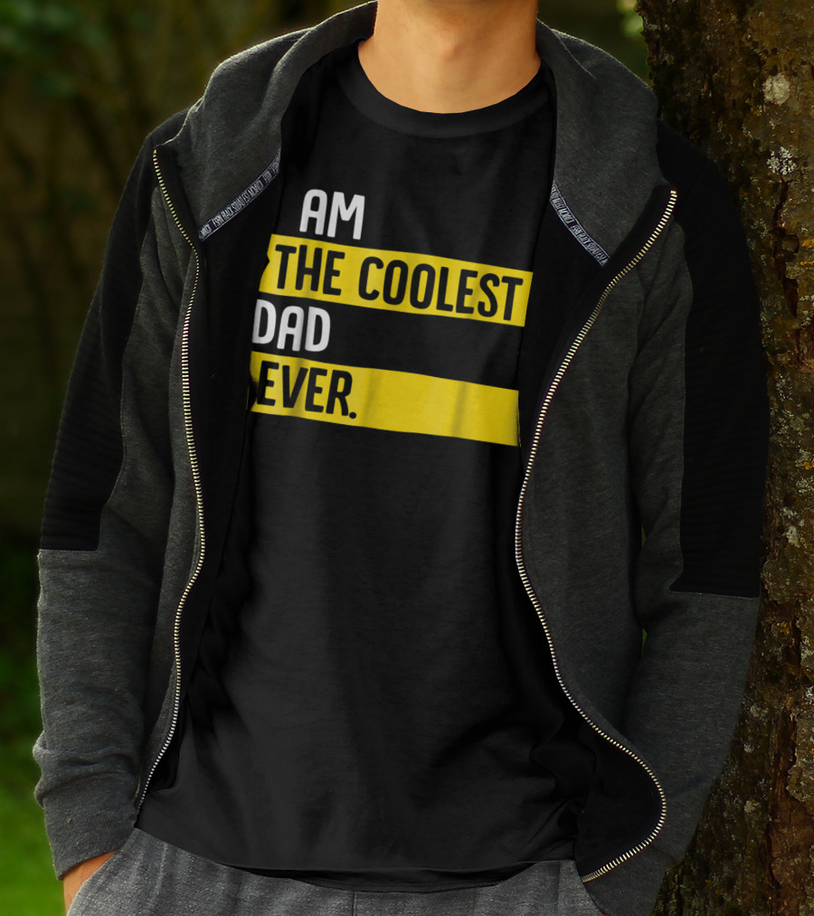I Am The Coolest Dad Ever Apparel76 Iconic T-Shirt