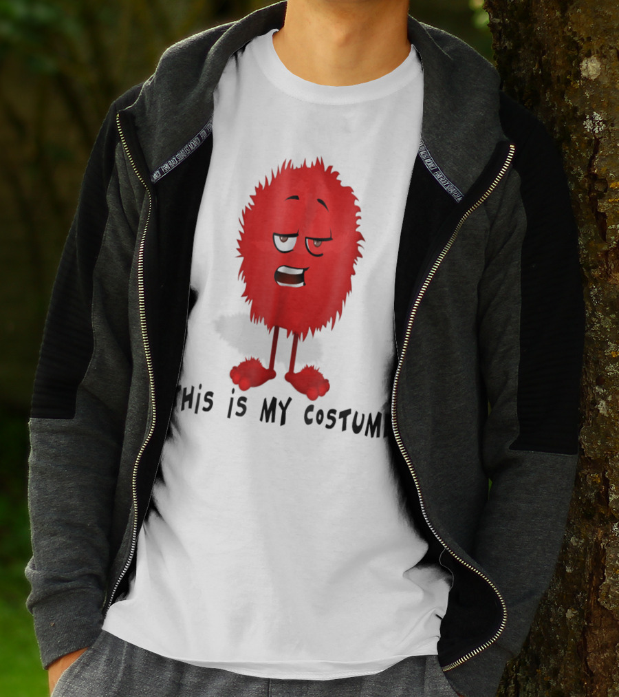 This Is My Costume Cute Halloween Monster Dad T-Shirt