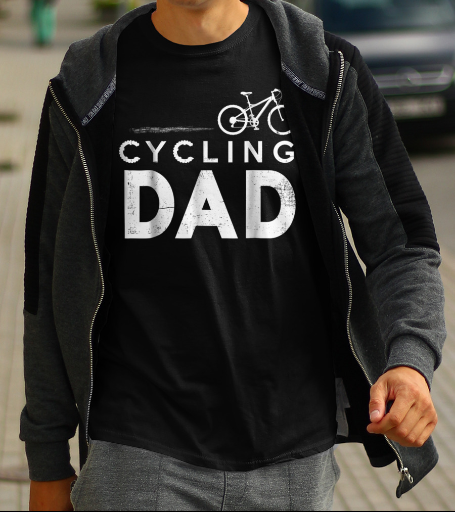Cycling Dad Bike T-Shirt