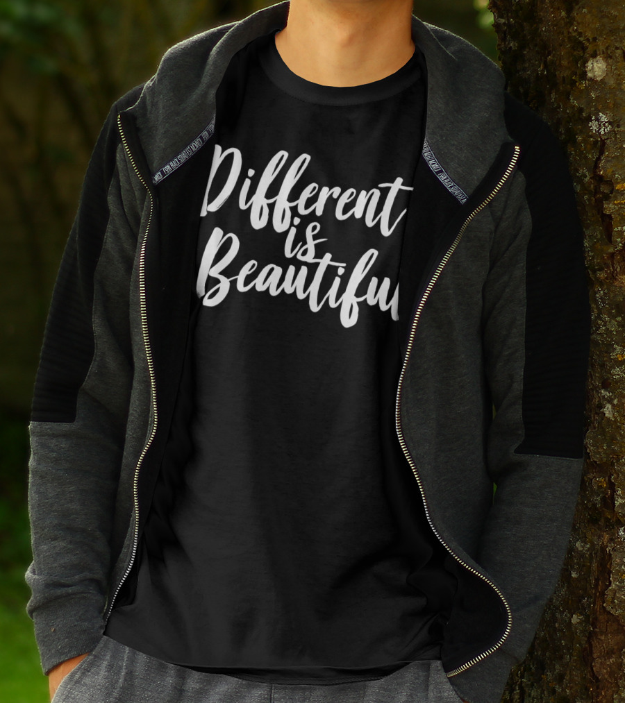 Autism Awareness Month Different Is Beautiful T-Shirt