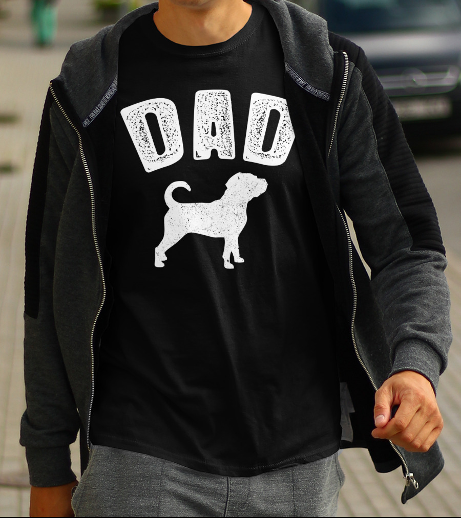 DAD CHUG Dog Matching CHUG Family T-Shirt