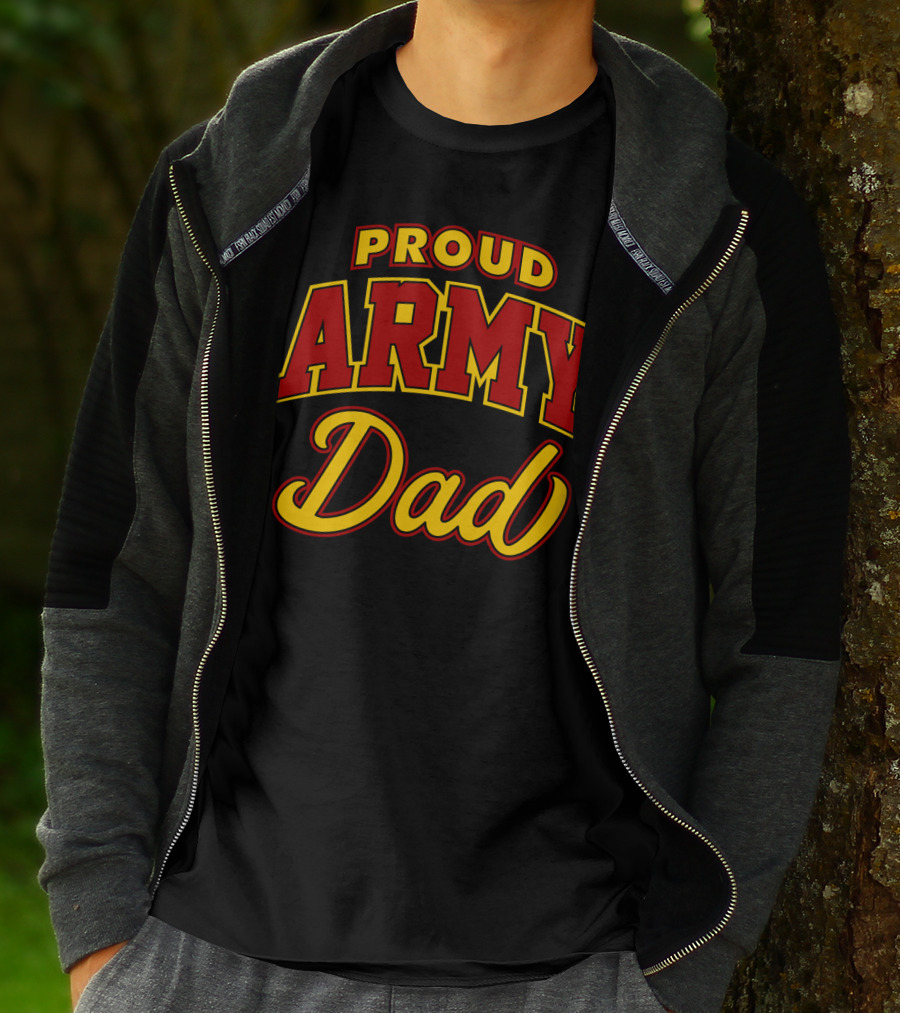 PROUD ARMY DAD T-Shirt