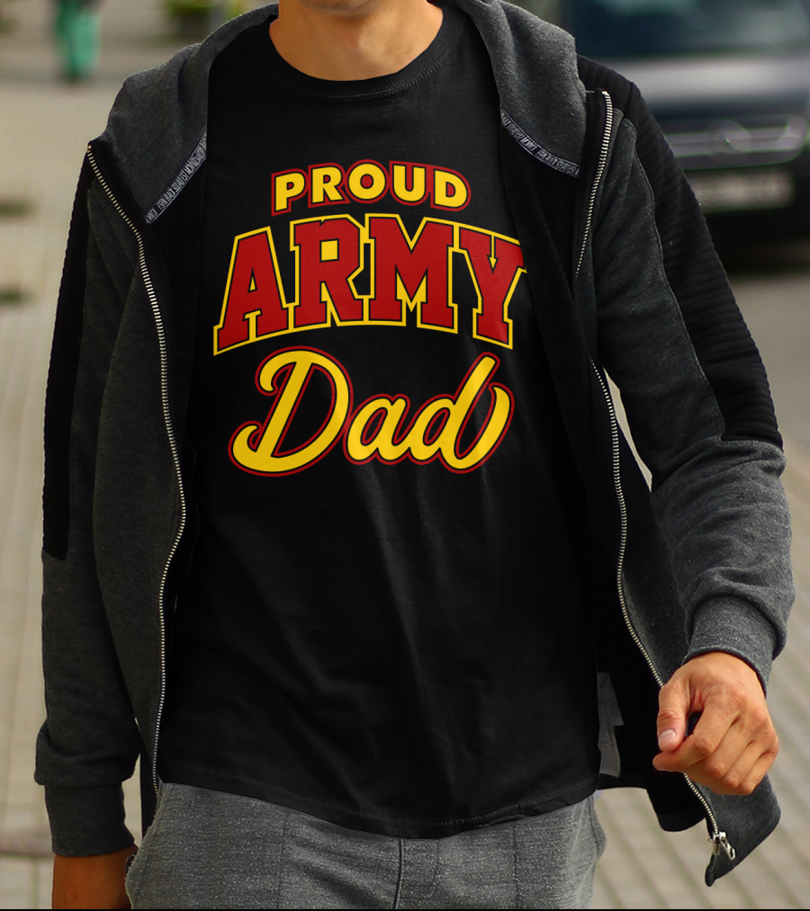 PROUD ARMY DAD T-Shirt