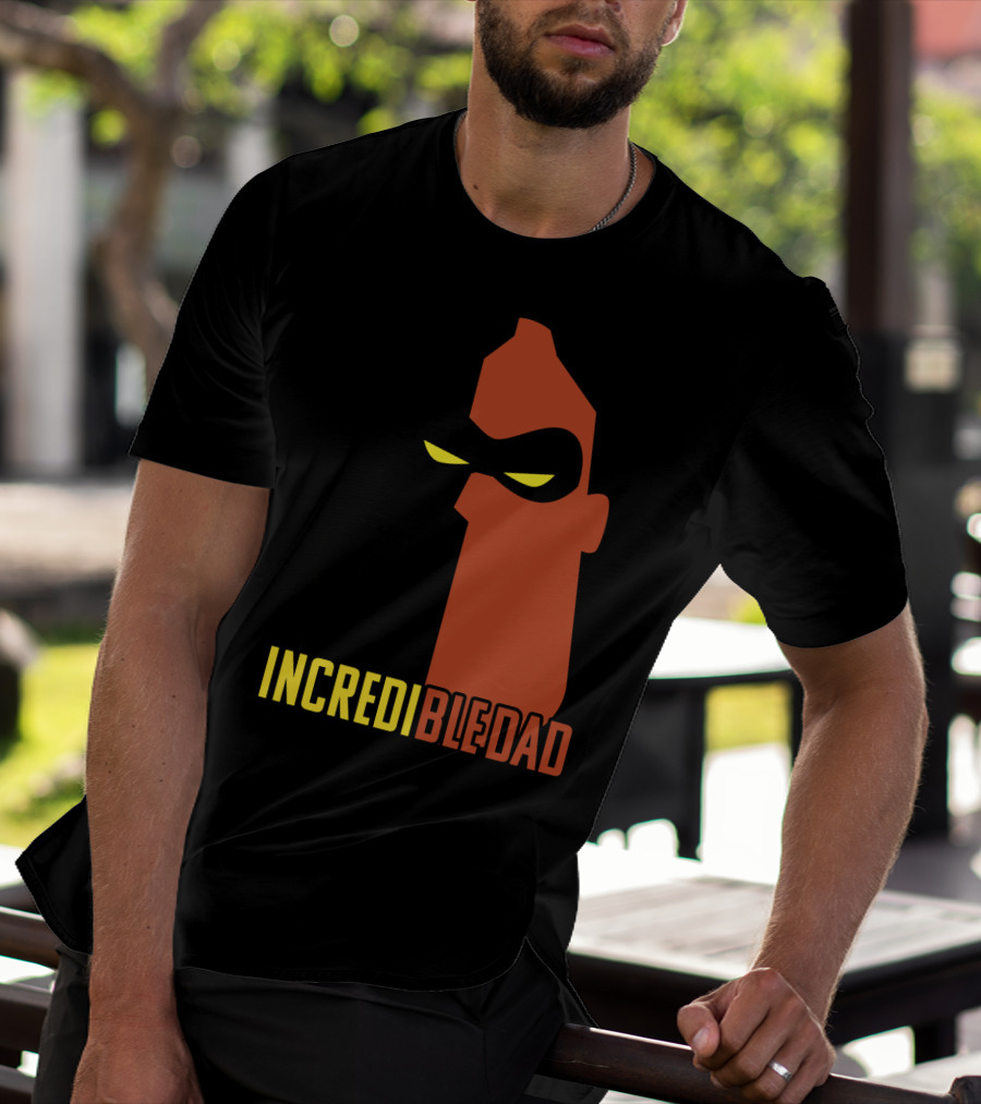 Disney Pixar Incredibles 2 IncrediBle Dad Hero Mask T-Shirt