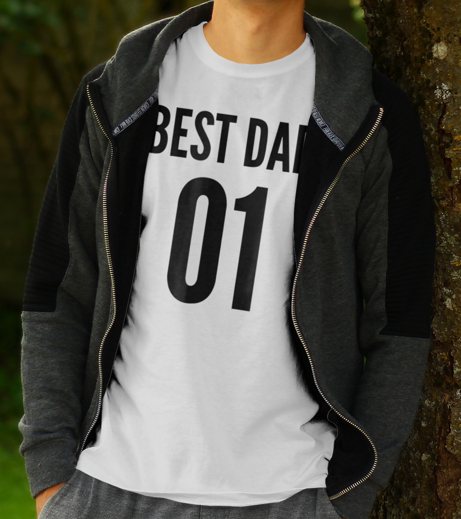 Best Dad 01 Number 1 Dad T-Shirt