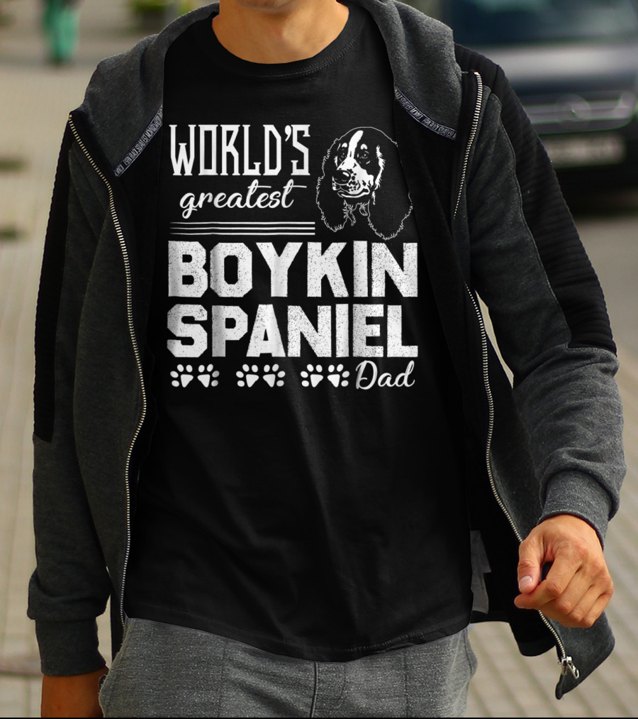 World's Greatest Boykin Spaniel Dad T-Shirt