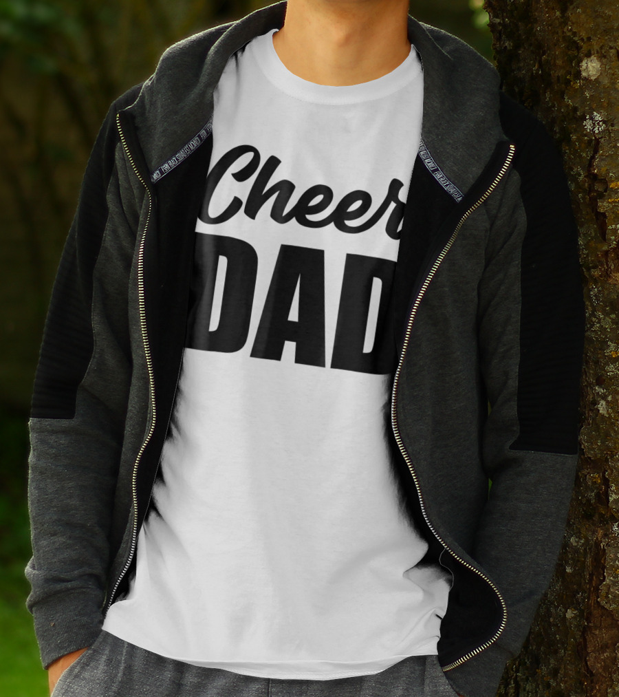 Cheerleading Cheer Dad Daddy T-Shirt
