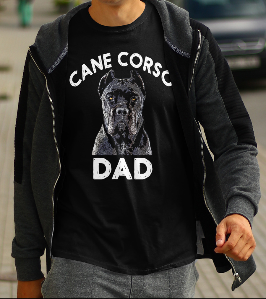 Cane Corso Dad Italian Mastiff T-Shirt
