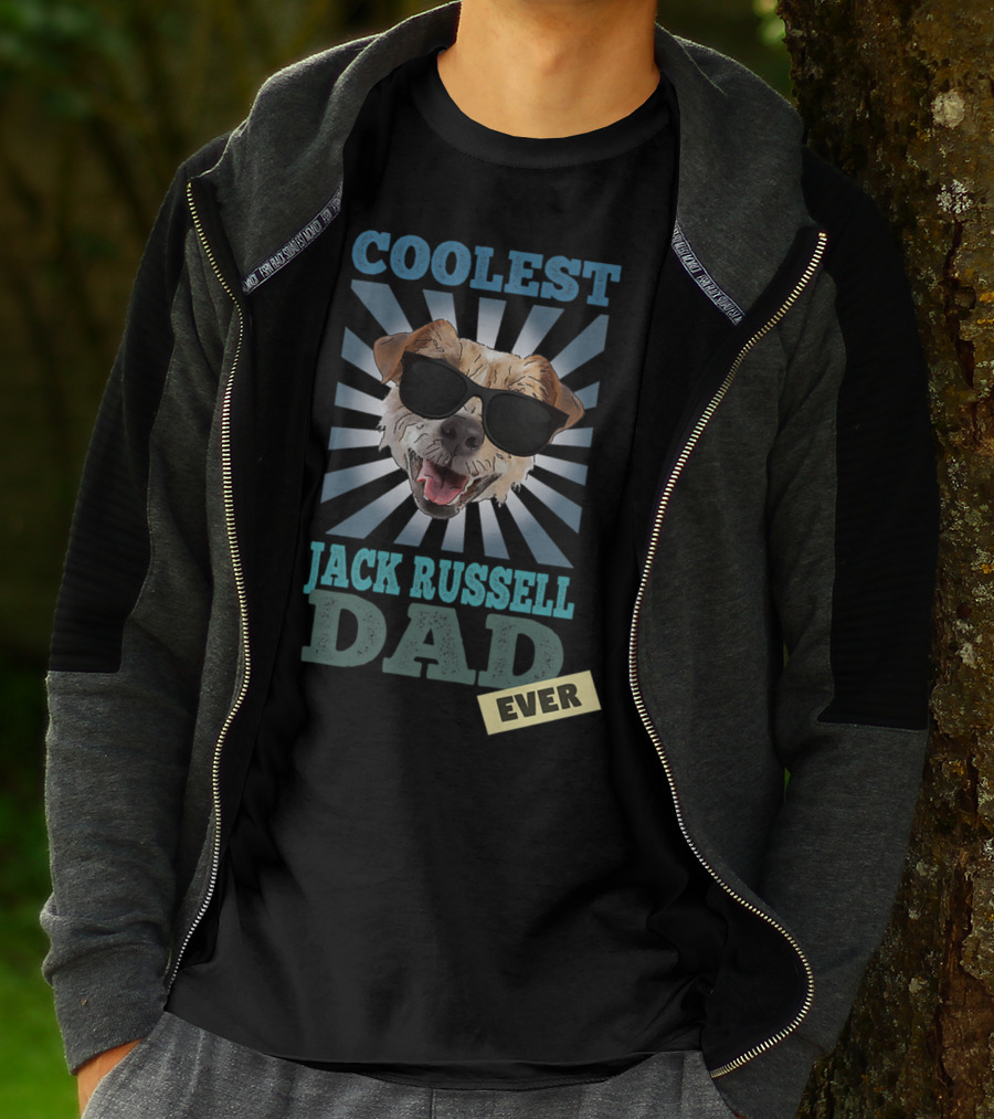 COOLEST JACK RUSSELL DAD EVER T-Shirt