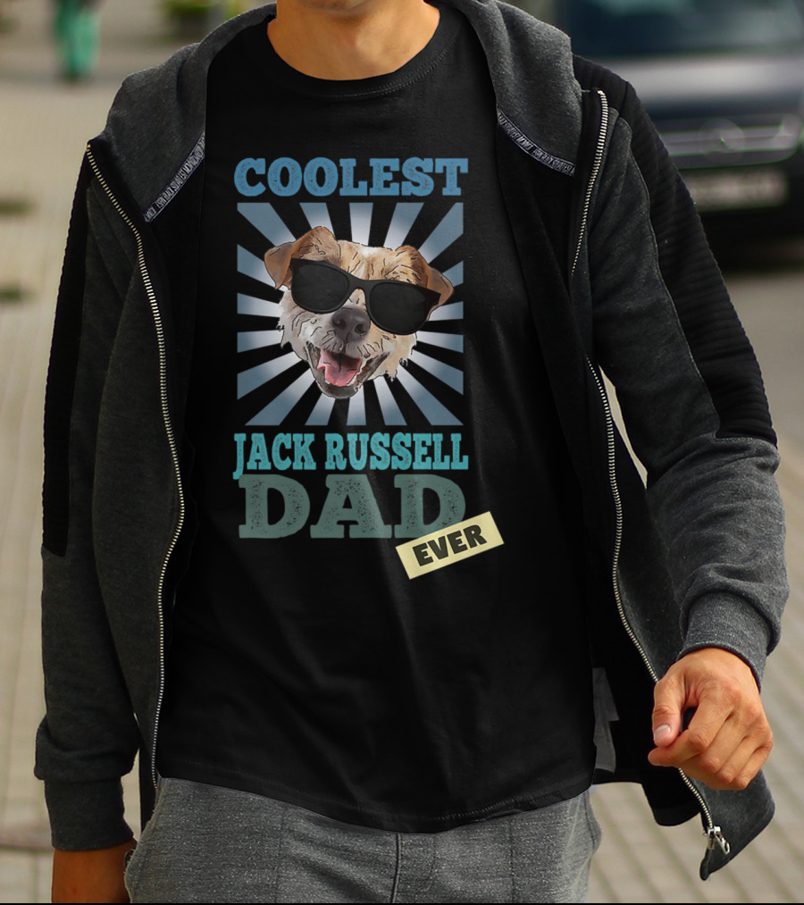 COOLEST JACK RUSSELL DAD EVER T-Shirt