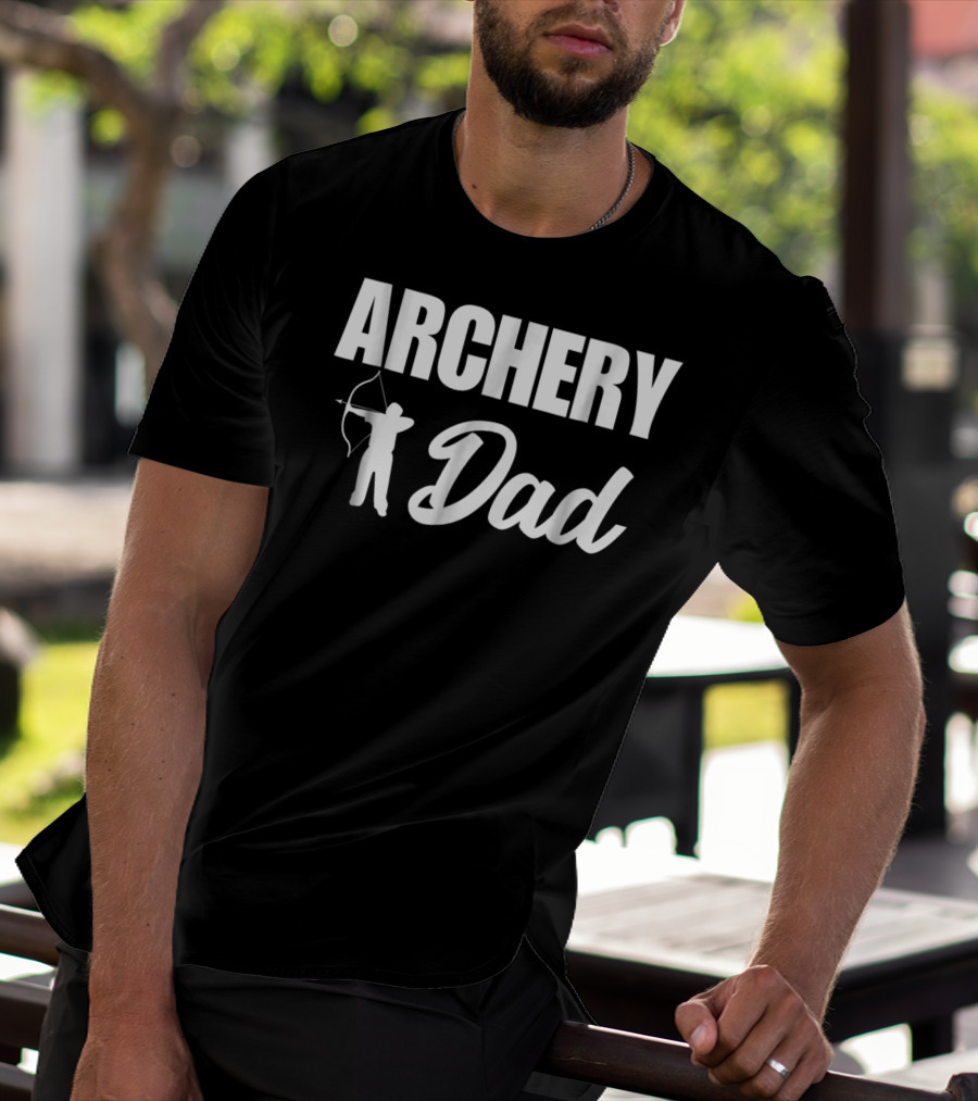 ARCHERY DAD Funny Bowman Archer Novelty T-Shirt