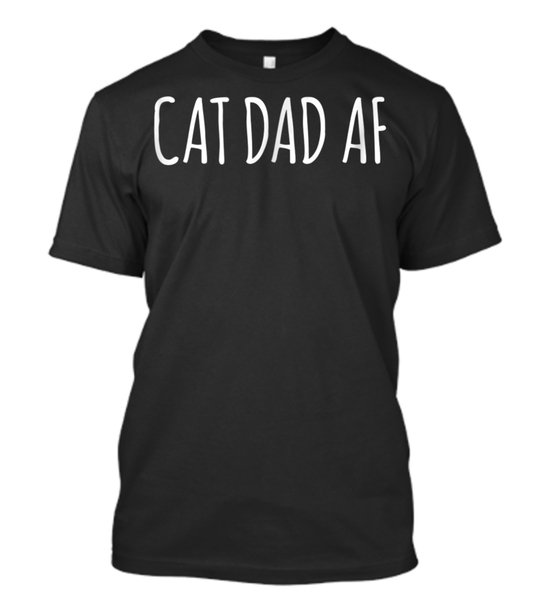 Cat Dad AF Cats Dads Stuff T-Shirt