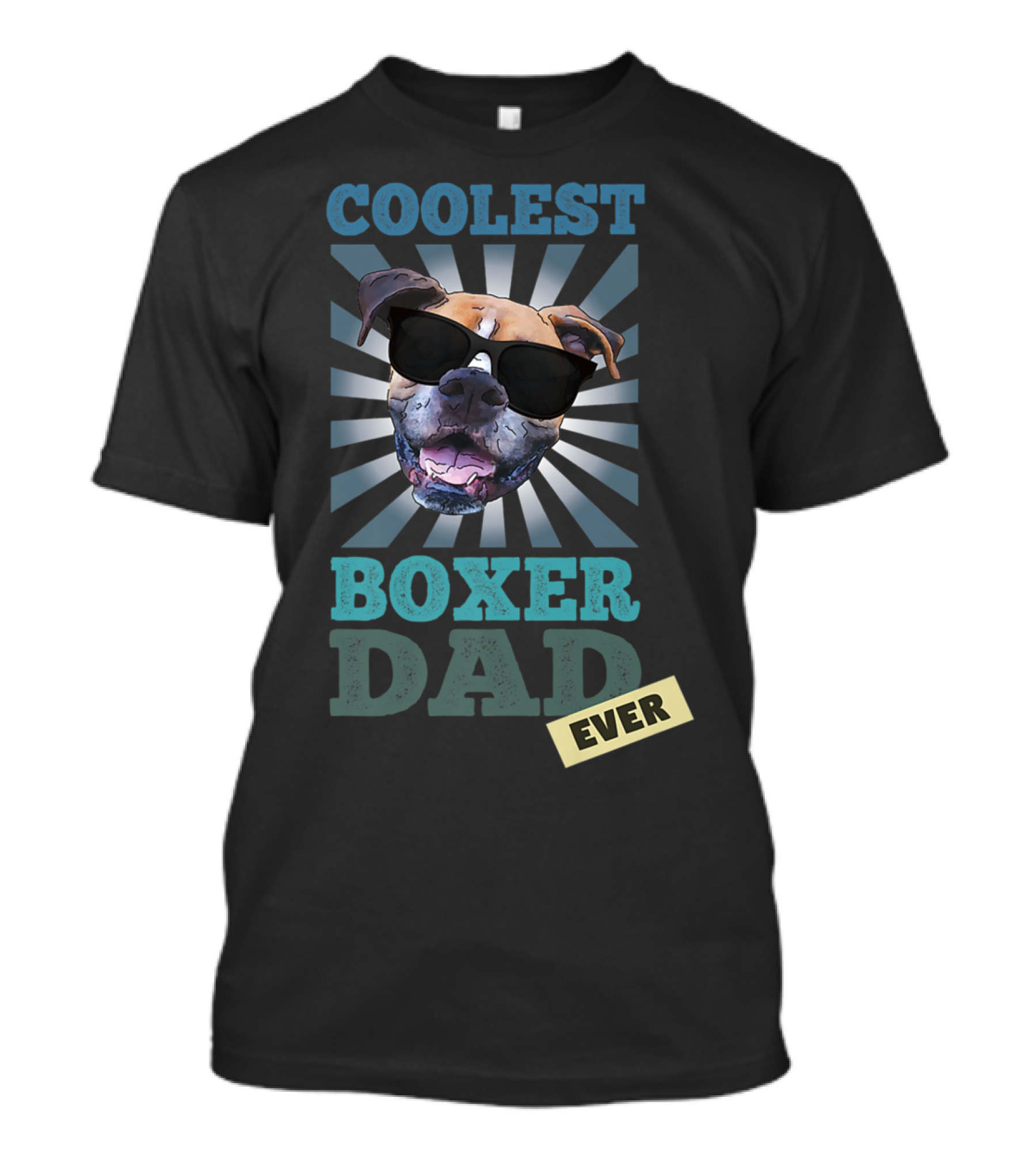 Coolest Boxer Dad Ever T-Shirt
