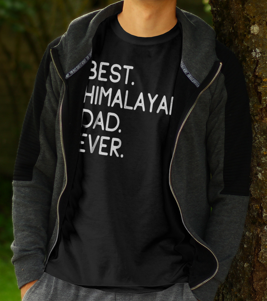 Best Himalayan Dad Ever Proud Owner Kitten Lovers11 T-Shirt