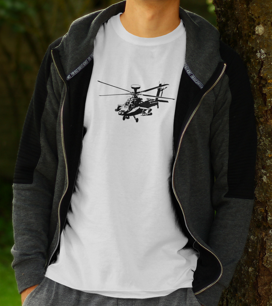 Apache Helicopter 50933 T-Shirt