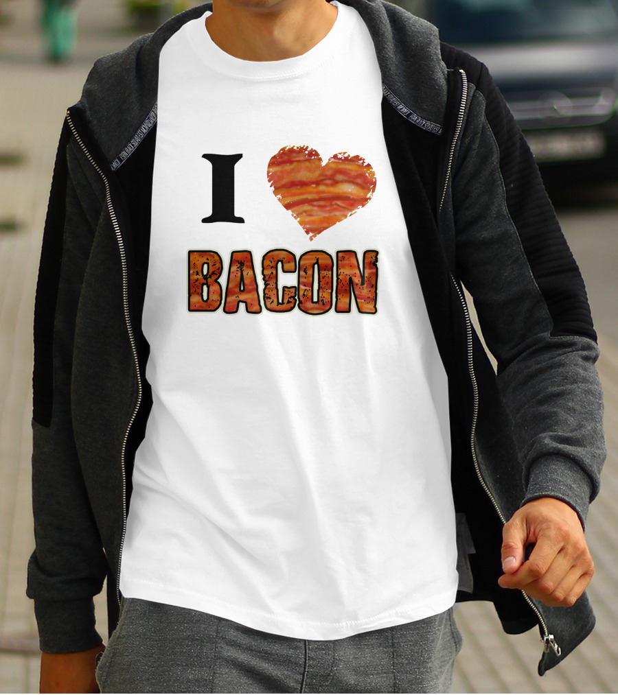 I Heart Bacon 832704 T-Shirt