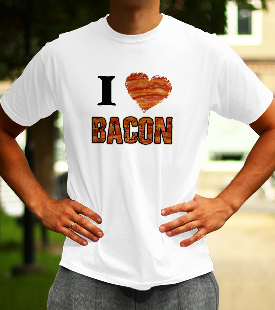 I Heart Bacon 832704 T-Shirt