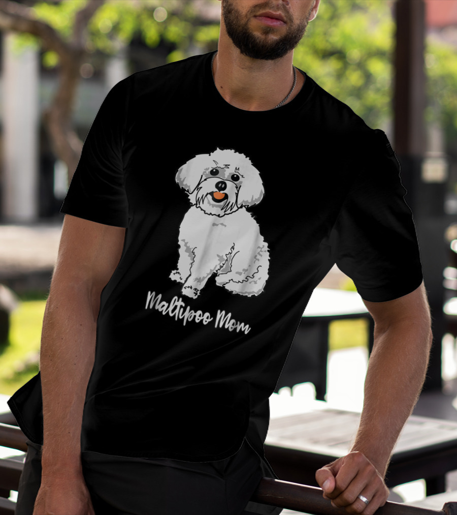 Maltipoo Mom Women Dog Lover Dog Mom16 Maltipoo Mom T-Shirt