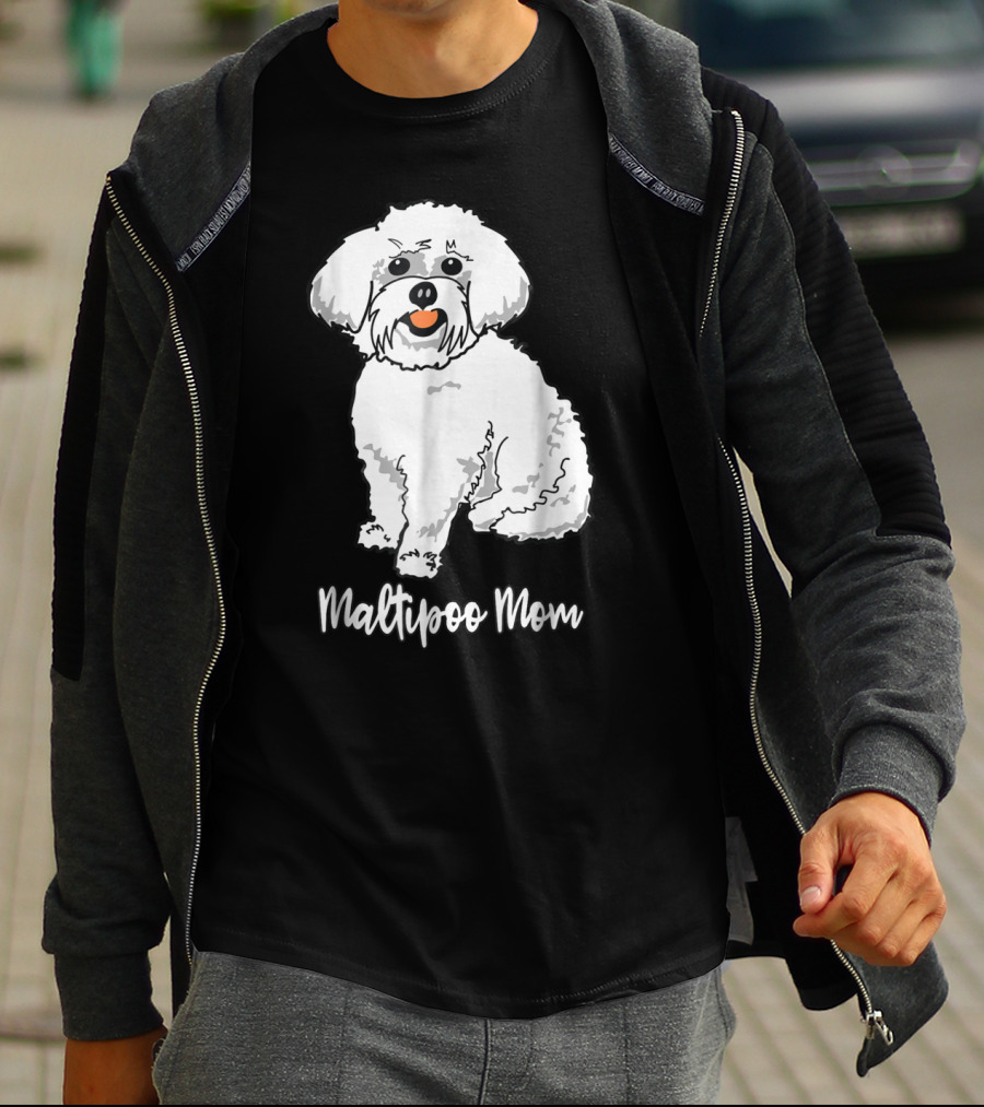 Maltipoo Mom Women Dog Lover Dog Mom16 Maltipoo Mom T-Shirt