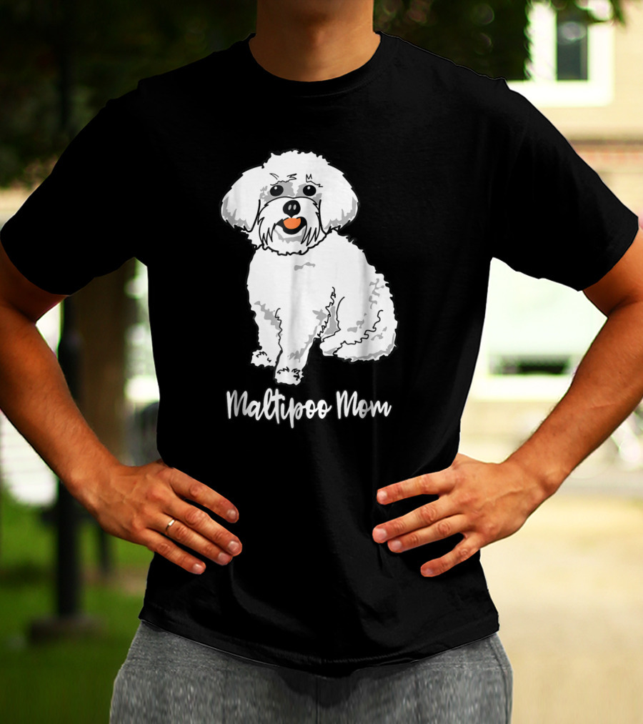 Maltipoo Mom Women Dog Lover Dog Mom16 Maltipoo Mom T-Shirt