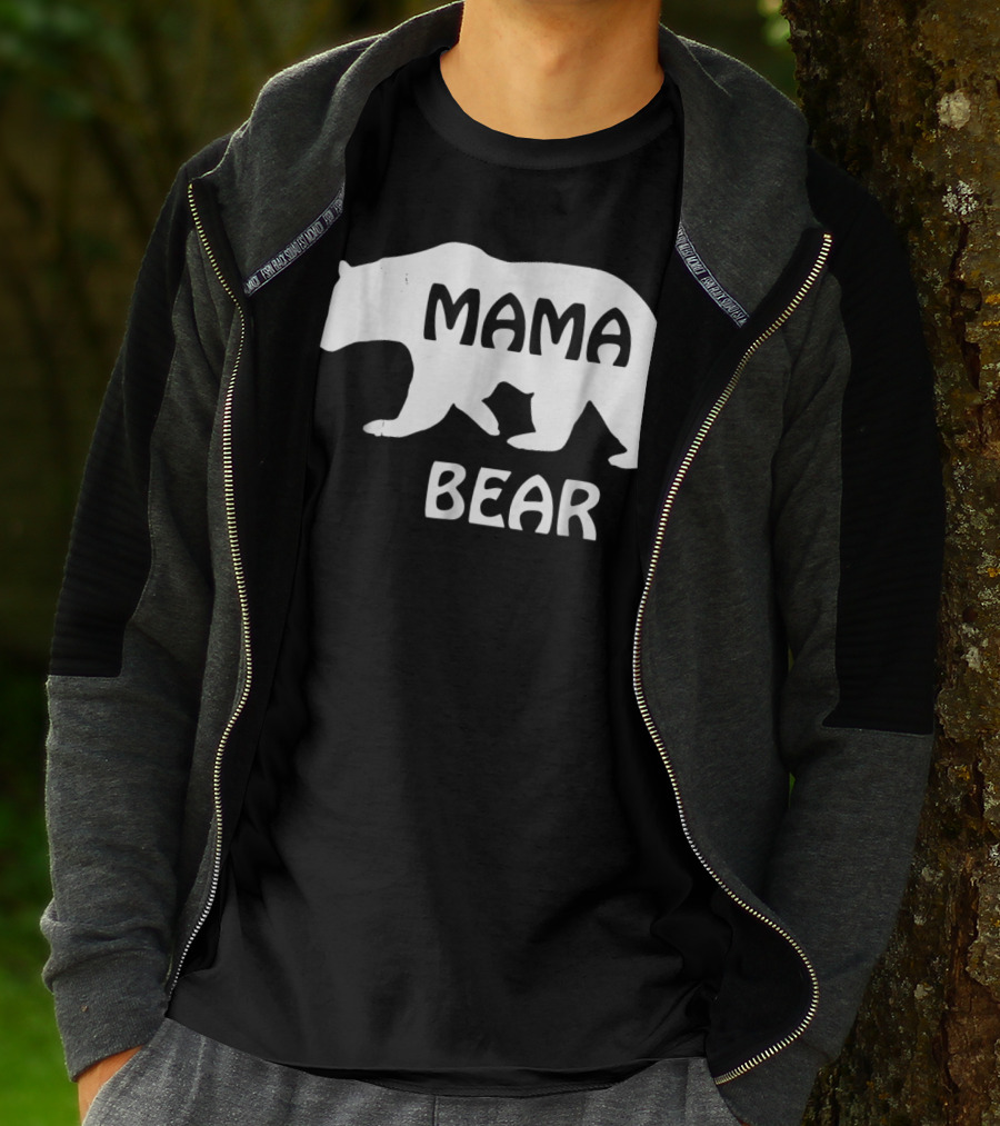 Mama Bear Ideas Cute Women Bear T-Shirt