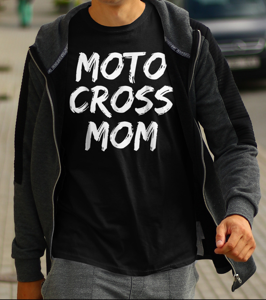 Motocross Mom Fun Biker Moto Cross Mom T-Shirt