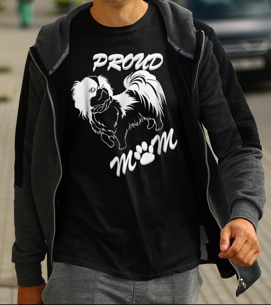 Proud Dog Mom For DogPet Lover With Love For Dog64 T-Shirt