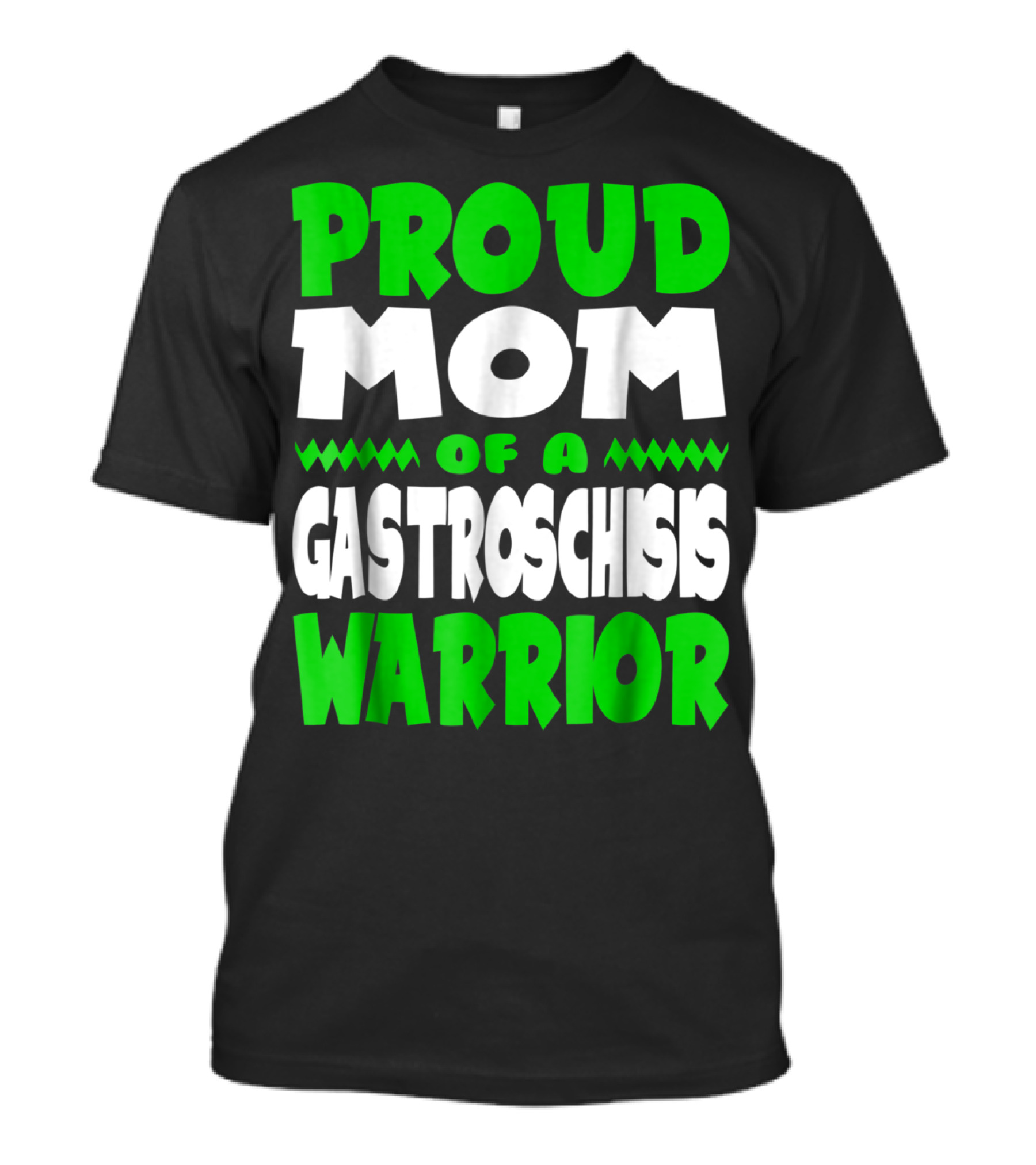 Proud Mom Of A Gastroschisis Warrior Awareness T-Shirt
