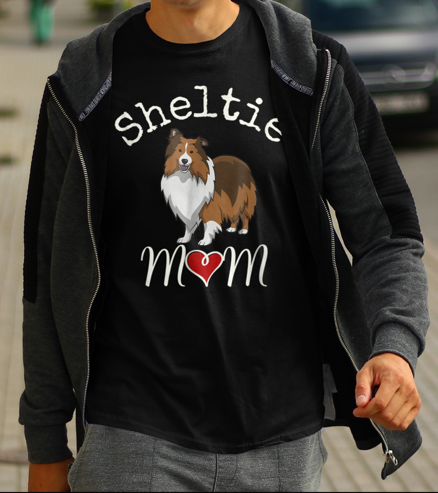 Sheltie Heart Mom 14 T-Shirt