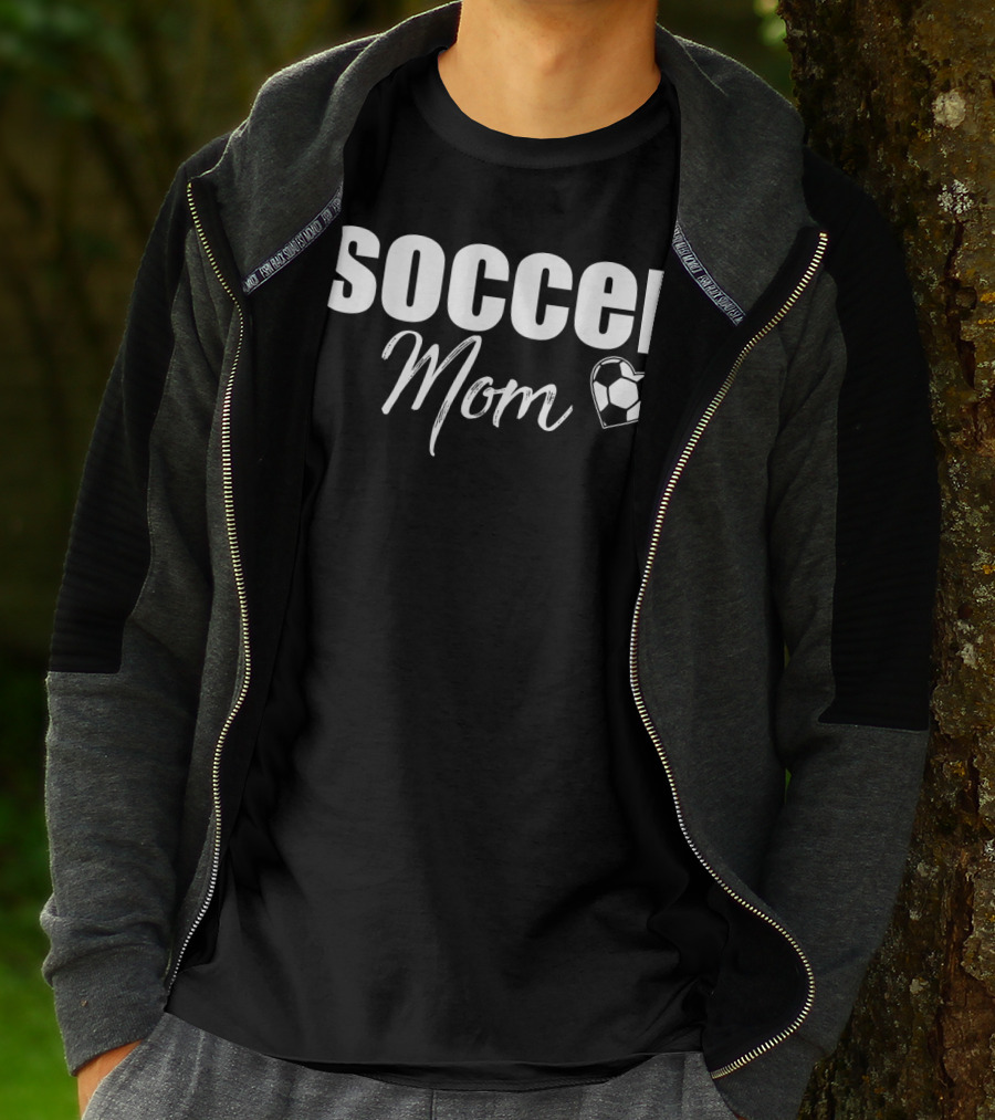 Soccer Mom Heart Ball T-Shirt