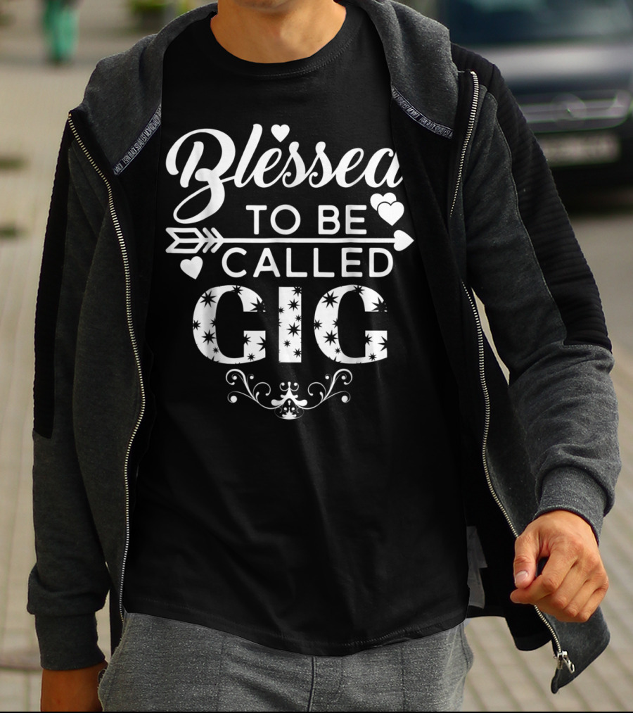 Blessed To Be Called GiGi Funny Womens T-Shirt