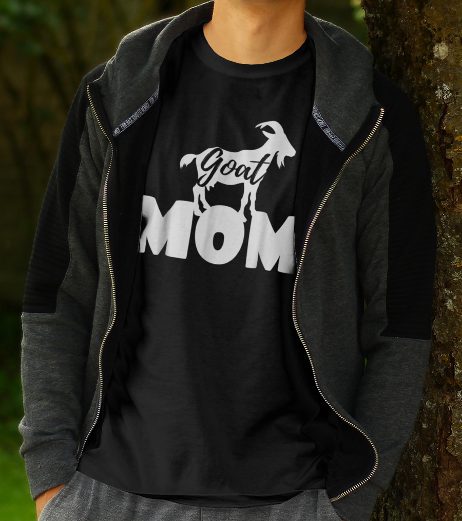 Goat Mom Funny Goat Lovers Farm Farmer 19 T-Shirt