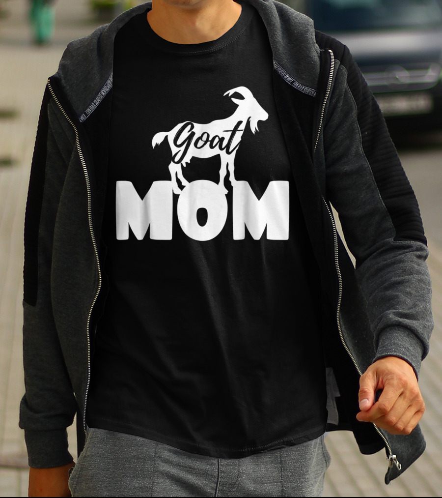 Goat Mom Funny Goat Lovers Farm Farmer 19 T-Shirt