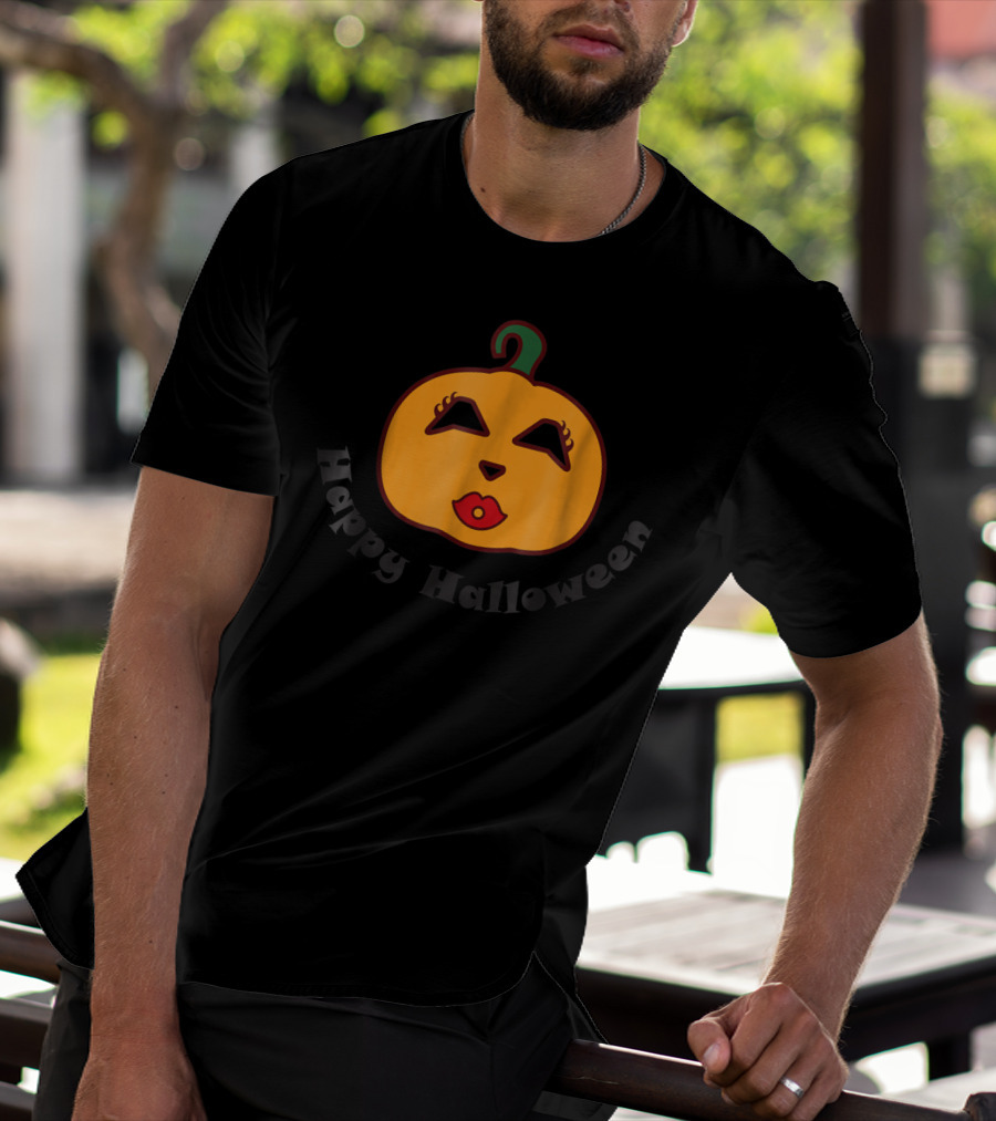 Happy Halloween Pumpkin Face 63 T-Shirt