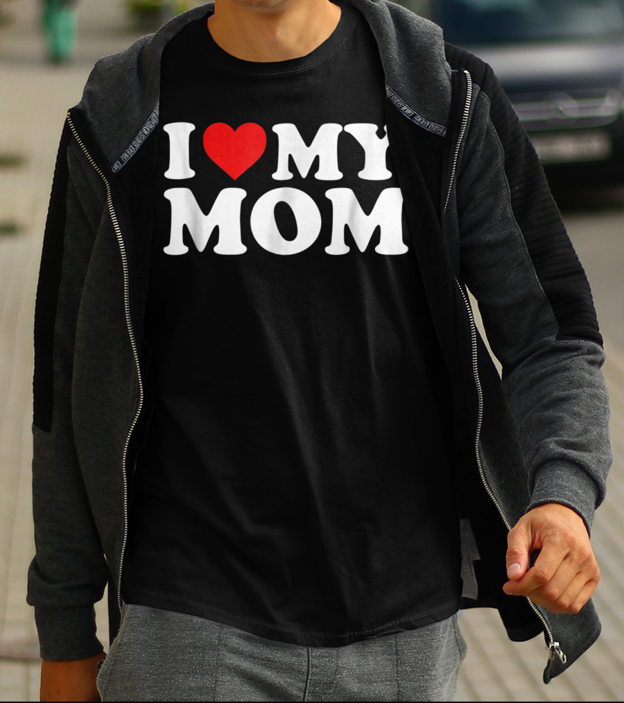 I Heart My Mom With Heart88 T-Shirt