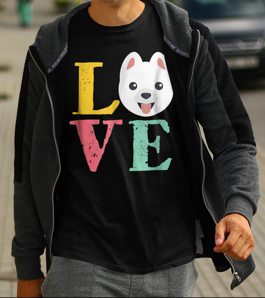 LOVE Pomeranian Dog Pom Owner Puppies Mom And Dad15 T-Shirt