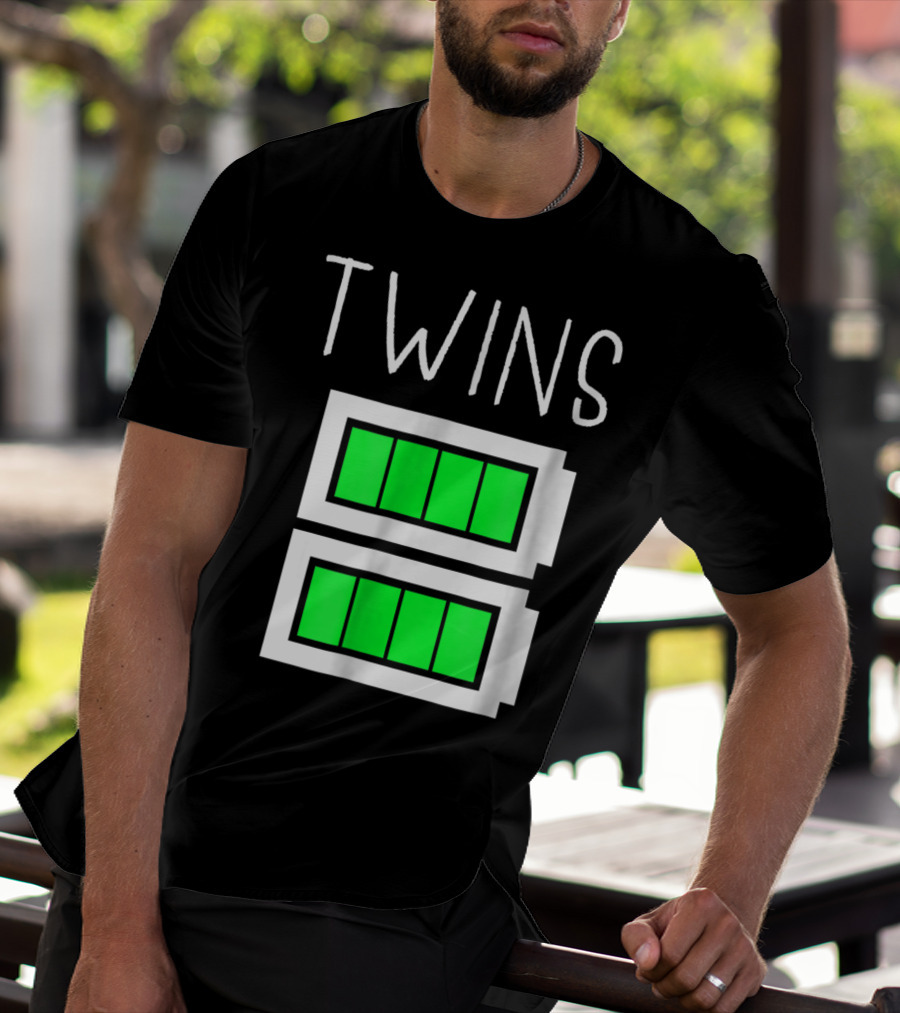 Twins Full Energy Full Batteries T-Shirt