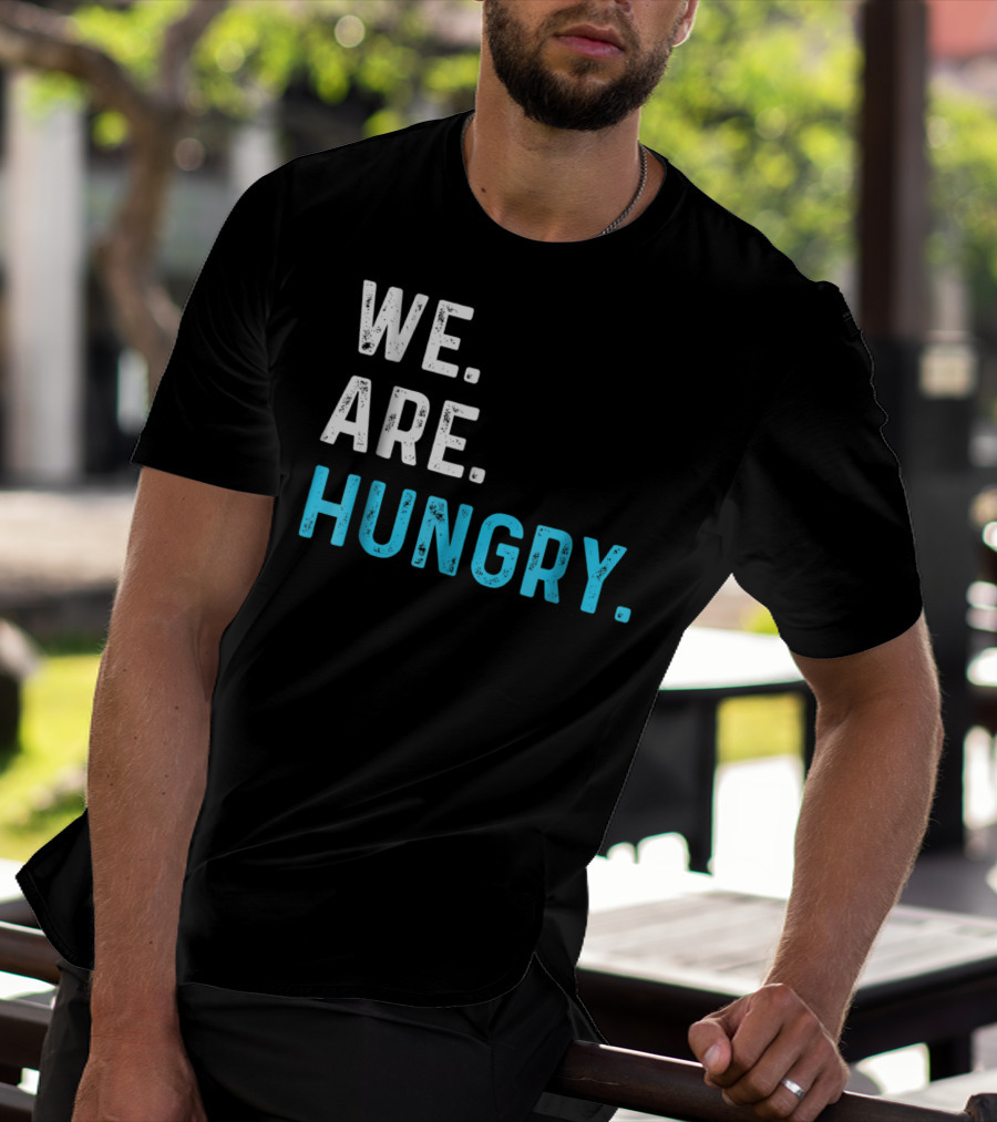 We Are Hungry Pregnant Mom Funny Parent T-Shirt