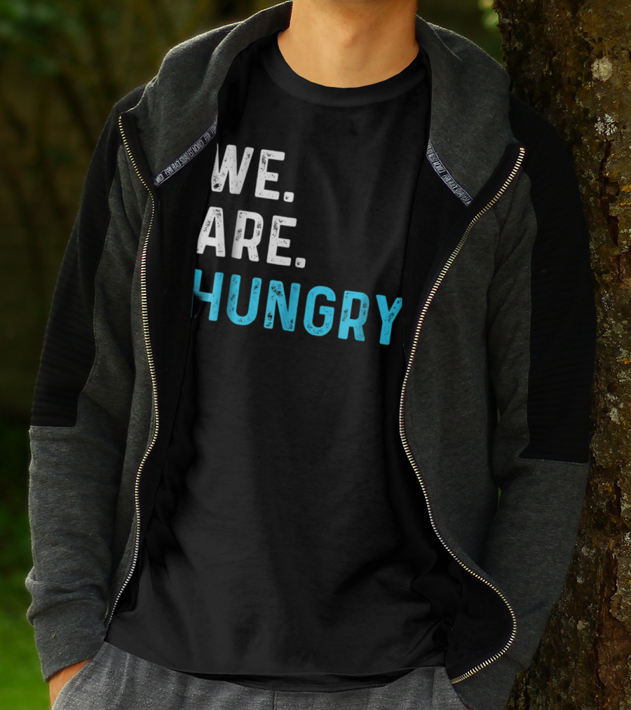 We Are Hungry Pregnant Mom Funny Parent T-Shirt