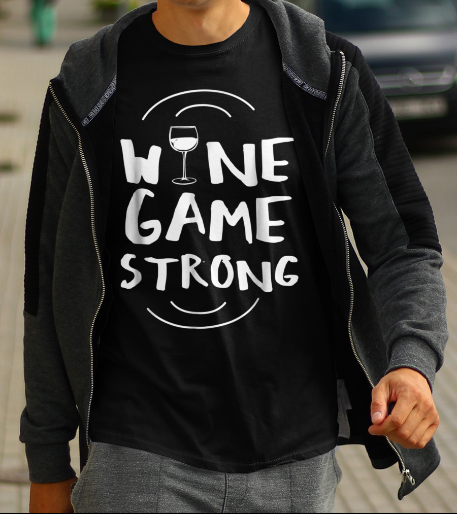 Wine Mom Funny Wine Game Strong Wine Running 93 T-Shirt